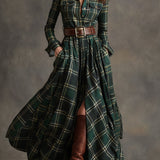 Mireline - Classic Button-Up Shirt Dress