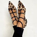 Liva™ | Leopard Strap Heels