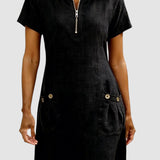 ELIANA | CASUAL A LINE DRESS