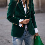 Carole™ | Elegant Velvet Blazer