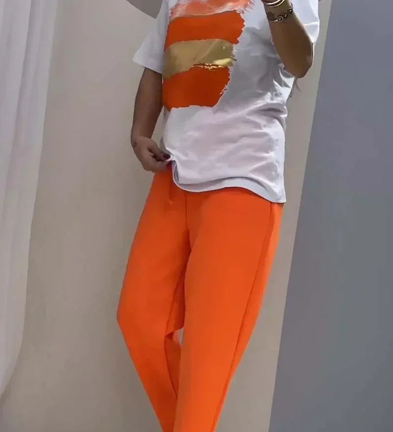 Helyssa | Top and Pants Two Piece Set