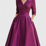 Zyrah | Elegant Midi Dress