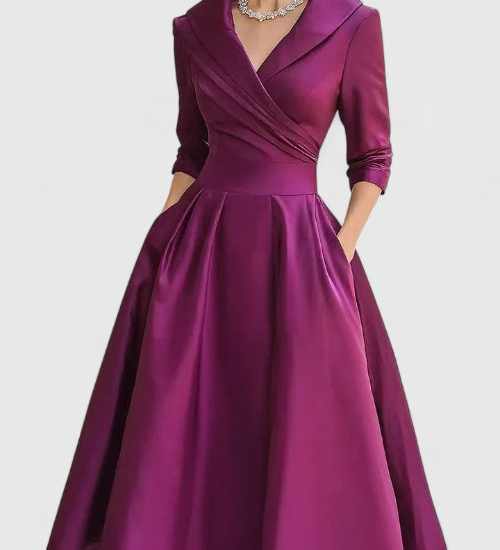 Zyrah | Elegant Midi Dress