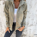 Cynthia™ | Hooded Zip Jacket
