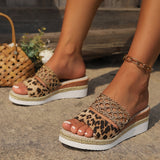 Freya | Women's Woven Wedge Sandals