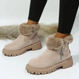 Nora - Warm and Comfortable Winter Ankle Boots
