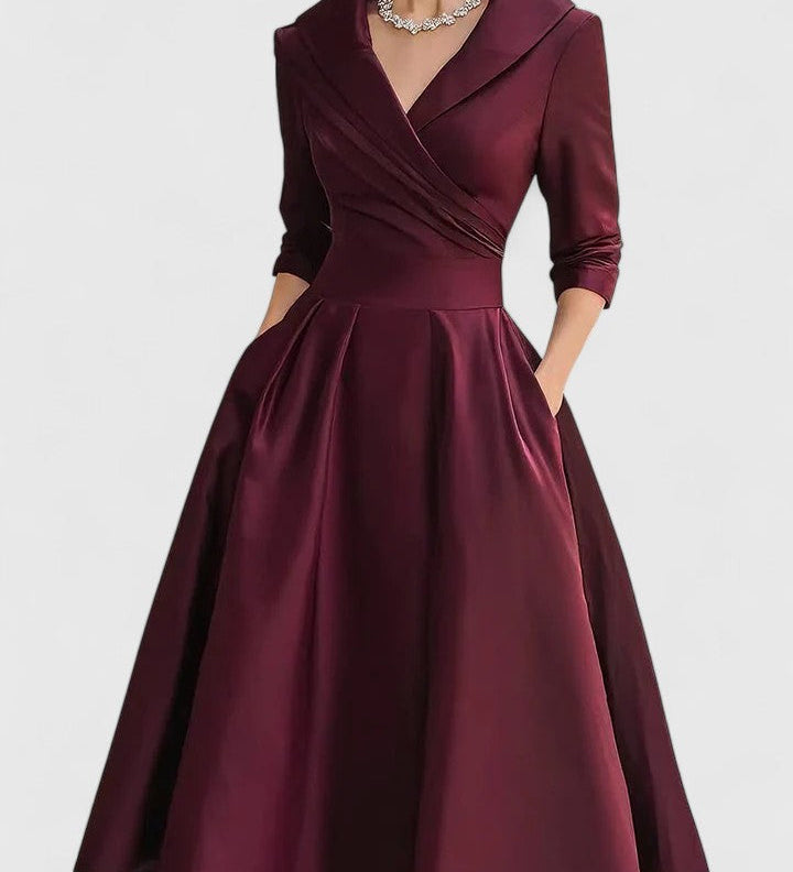 Zyrah | Elegant Midi Dress