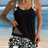 Melanie™ | Two-Piece Swimsuit with Comfortable Fit and Floral Beach Style