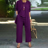 Kaevia | 3-Piece Loose Fit Lounge Set