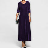 April - Soft Velvet Dress