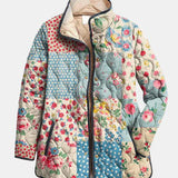 Emily™ | Charming Floral Quilted Jacket