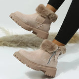 Nora - Warm and Comfortable Winter Ankle Boots