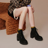 Emma | Platform Heel Ankle Boots