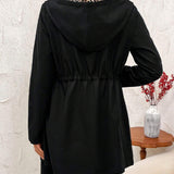 Aleah™ | Reversible Coat with Leopard Print