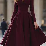 Jennifer | V-Neck Midi Dress