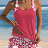 Melanie™ | Two-Piece Swimsuit with Comfortable Fit and Floral Beach Style