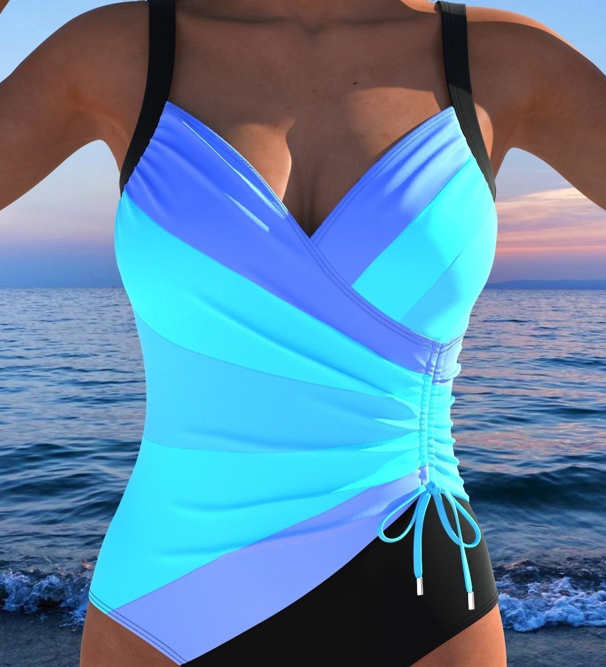Violette | Women's Tummy Control Printed Swimsuit