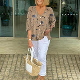 Anita | Elegant Floral Blouse