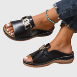 Katherine - Comfortable Buckle Sandals