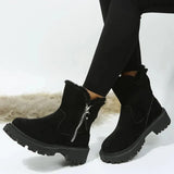 Nora - Warm and Comfortable Winter Ankle Boots