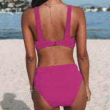 Hilde™ | Solid High Waist Swimsuit