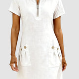 ELIANA | CASUAL A LINE DRESS