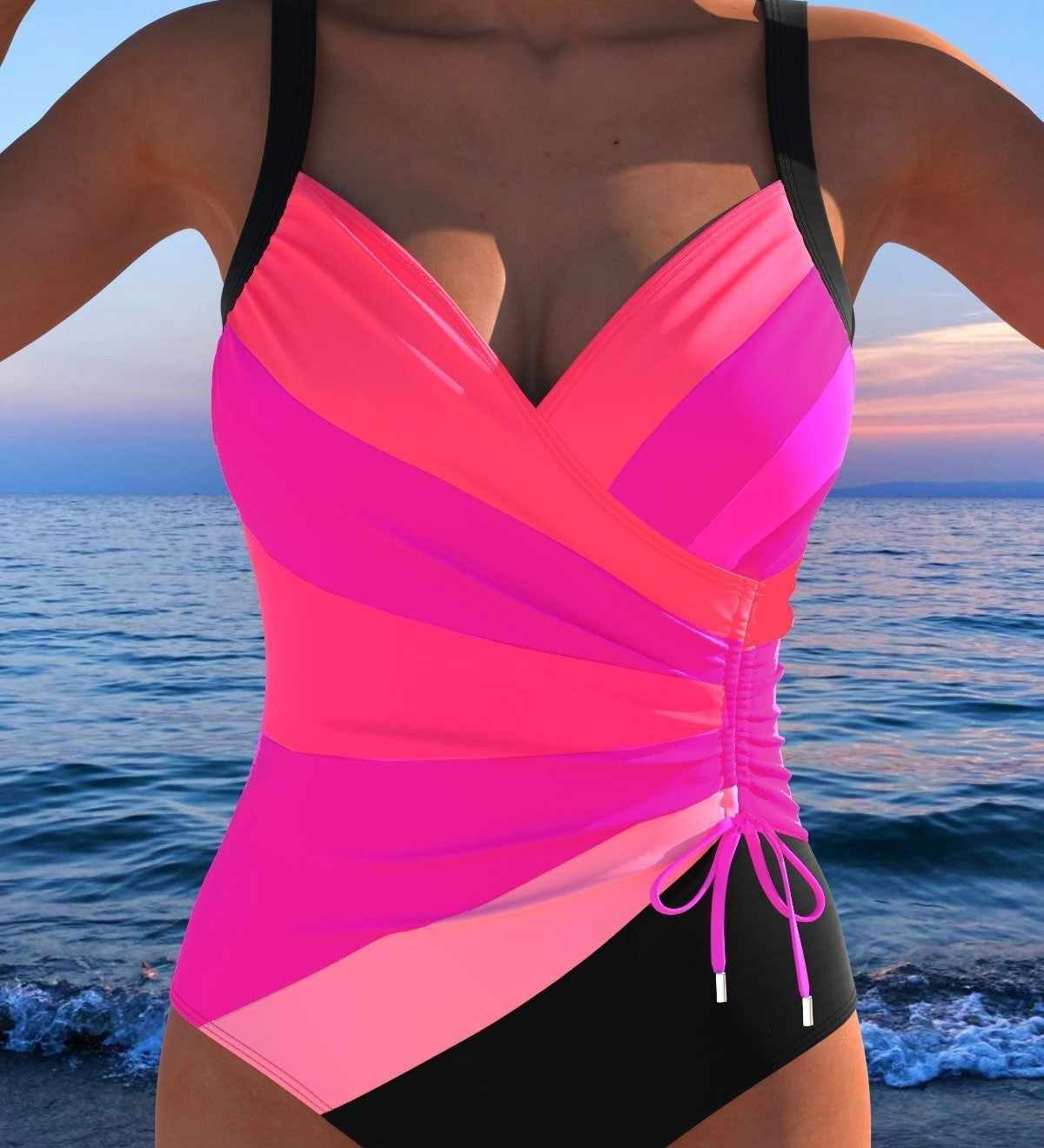 Violette | Women's Tummy Control Printed Swimsuit