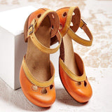 Charlotte | Women's Orthopedic Low Heel Flat Sandals
