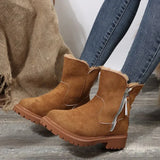 Nora - Warm and Comfortable Winter Ankle Boots
