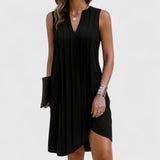 Clarhild™ | Elegant Flattering Dress with V-Neck