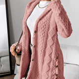 Adriana™ | Plush Hooded Cardigan