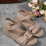 Rae | Women's Platform Cushioned Wedge Sandals