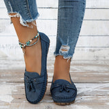 Bella - Classic Loafers with Tassel Detail