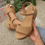 Daniella – Elegant Wedge Sandals