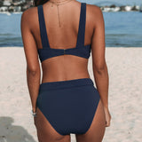 Hilde™ | Solid High Waist Swimsuit