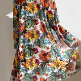 Juanita™ | Tropical Print Bikini Set with Cover-Up