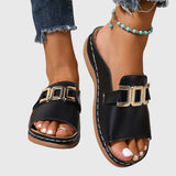 Katherine - Comfortable Buckle Sandals