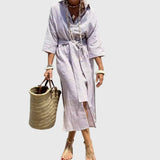 Ellen™ | Classic Striped Dress