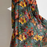 Juanita™ | Tropical Print Bikini Set with Cover-Up