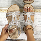 Madison – Orthopedic Crystal Sandals
