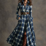 Mireline - Classic Button-Up Shirt Dress