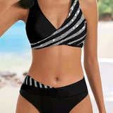 Solange | Women's Printed Flattering Bikini Set for Beach