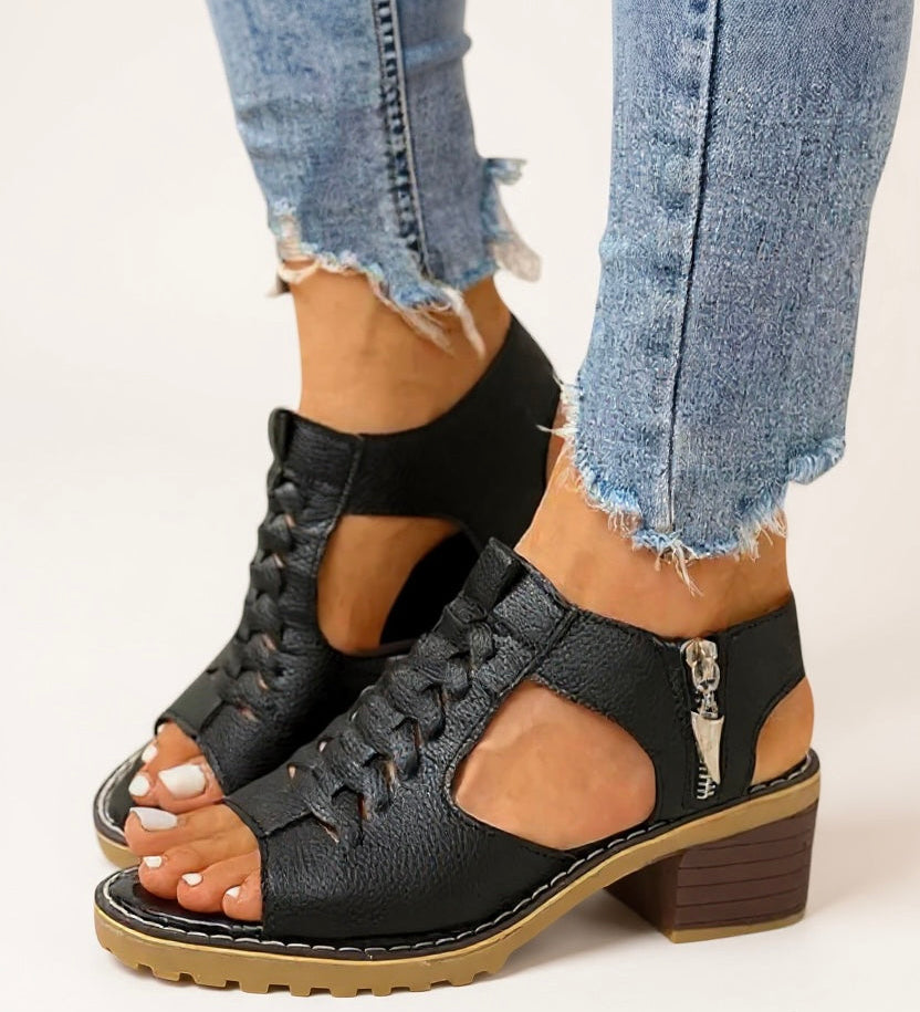 Cordelia | Women's Block Heel Cushioned Sandals