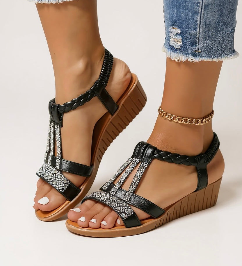 Faith | Women's Cushioned Wedge Sandals