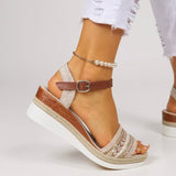 Raven | Women's Cushioned Wedge Sandals