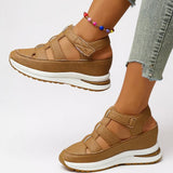 Freesia | Women's Platform Adjustable Sandals for Walking