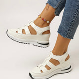 Freesia | Women's Platform Adjustable Sandals for Walking