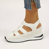 Freesia | Women's Platform Adjustable Sandals for Walking