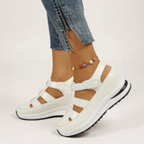 Freesia | Women's Platform Adjustable Sandals for Walking