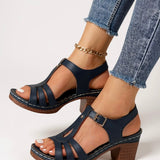 Saffron | Women's Block Heel Sandals